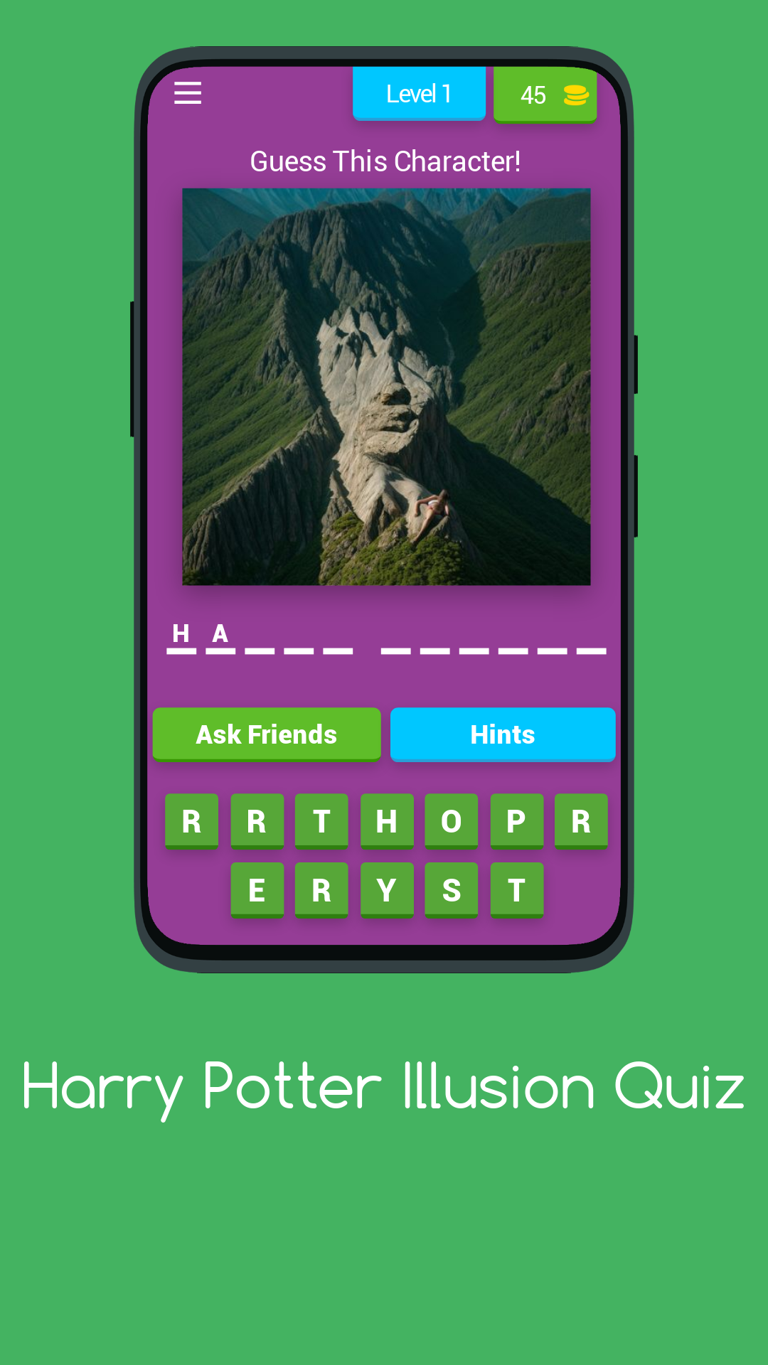 HARRY POTTER ILLUSION QUIZ | Indus Appstore | Screenshot