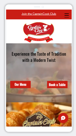 Captain Cook Restaurant | Indus Appstore | Screenshot