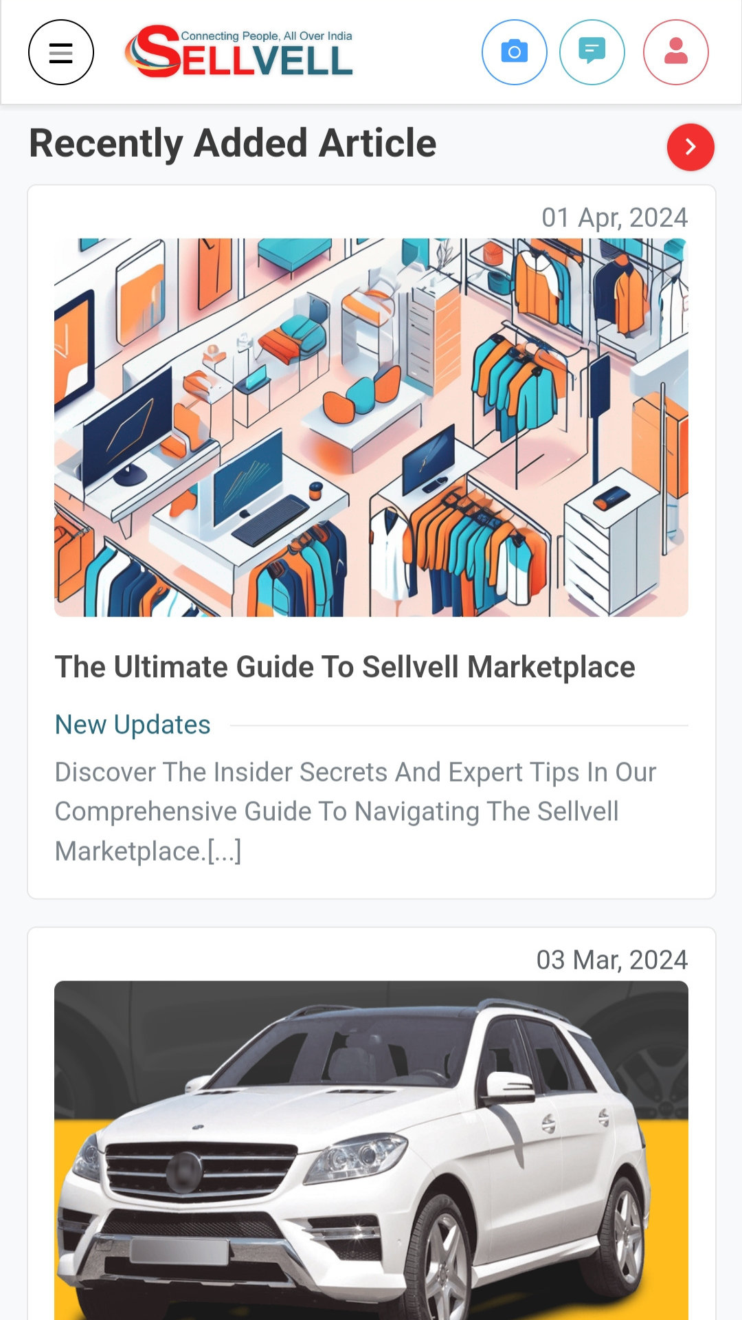 Sellvell Marketplace | Indus Appstore | Screenshot