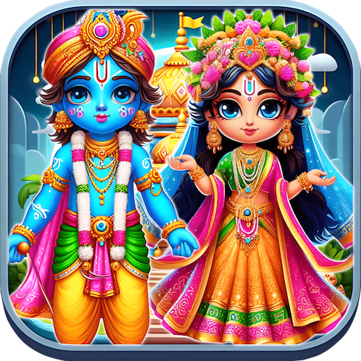 Radha Krishna Dress Up Games : Virtual Temple - Hindu God Lord Krishna : Gopi | Indus Appstore | App Icon