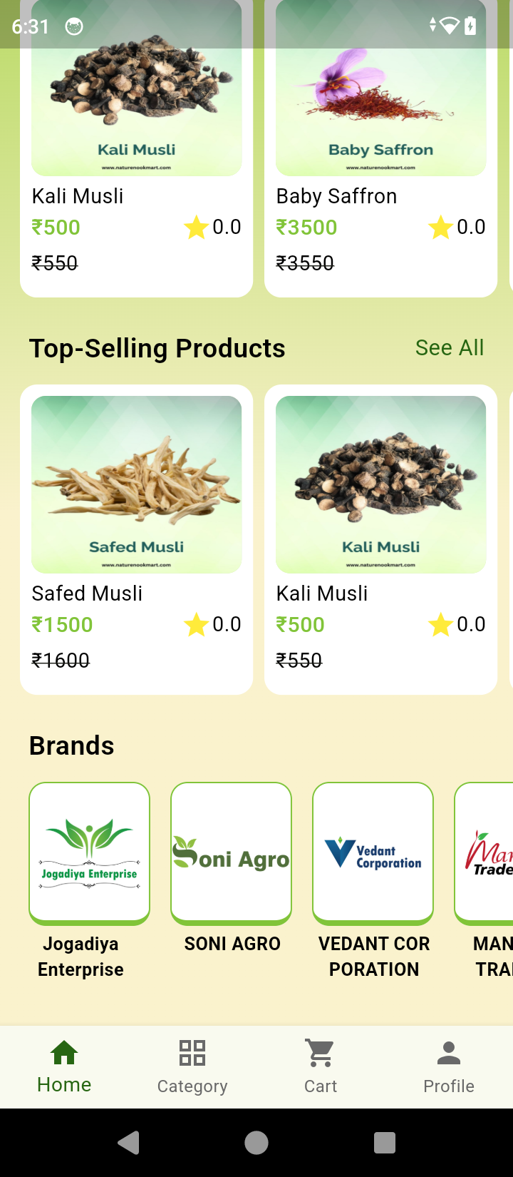 Naturenook Mart | Indus Appstore | Screenshot