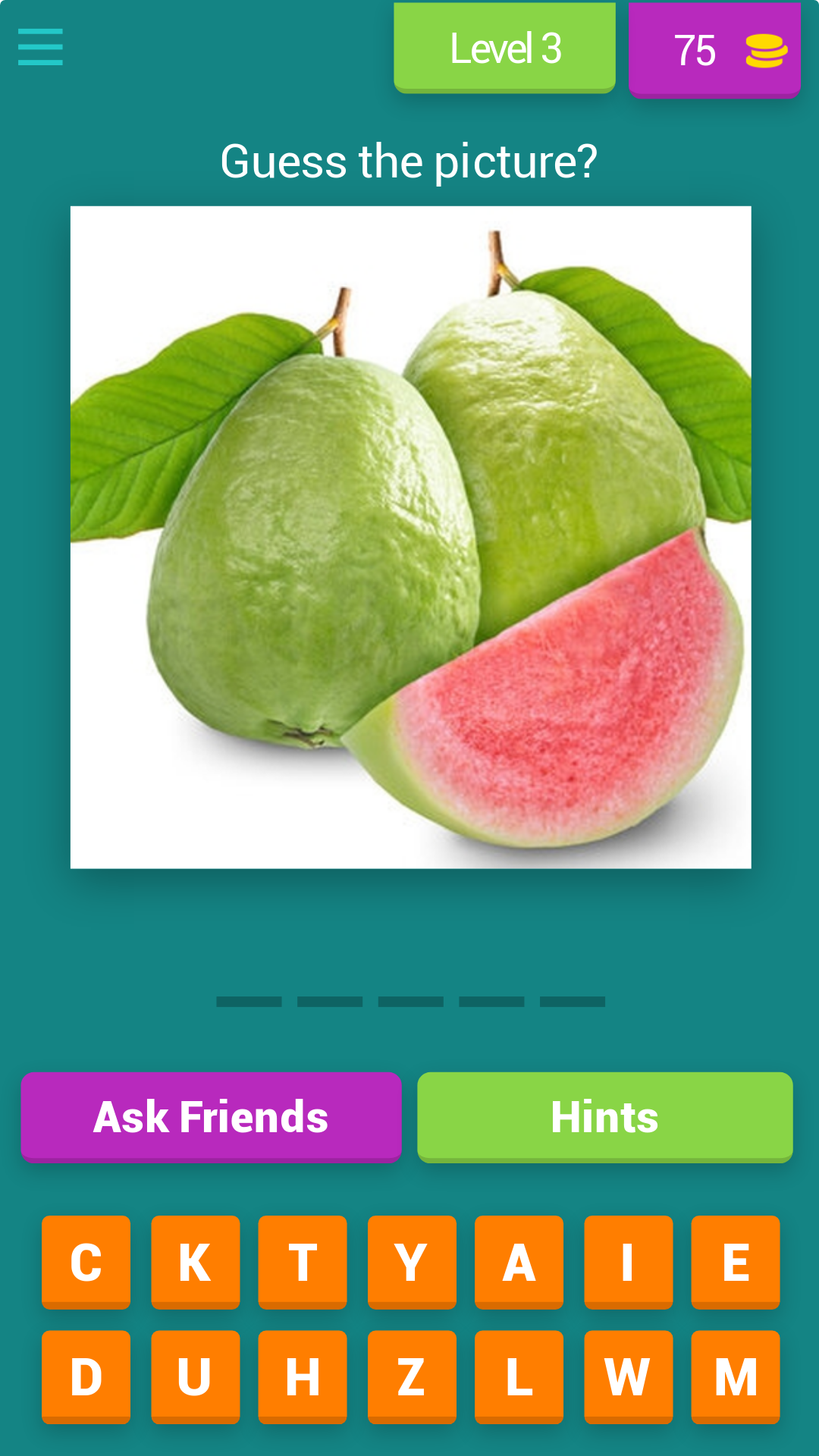 Guess the Picture: Animals, Birds, and Fruits | Indus Appstore | Screenshot