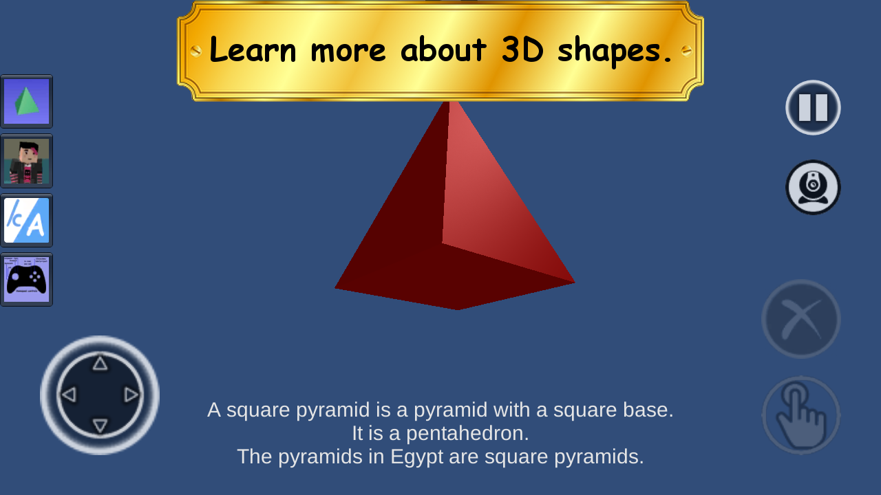 Simple 3D Geometry Discover | Indus Appstore | Screenshot