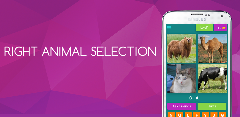 RIGHT ANIMAL SELECTION QUIZ | Indus Appstore | Screenshot