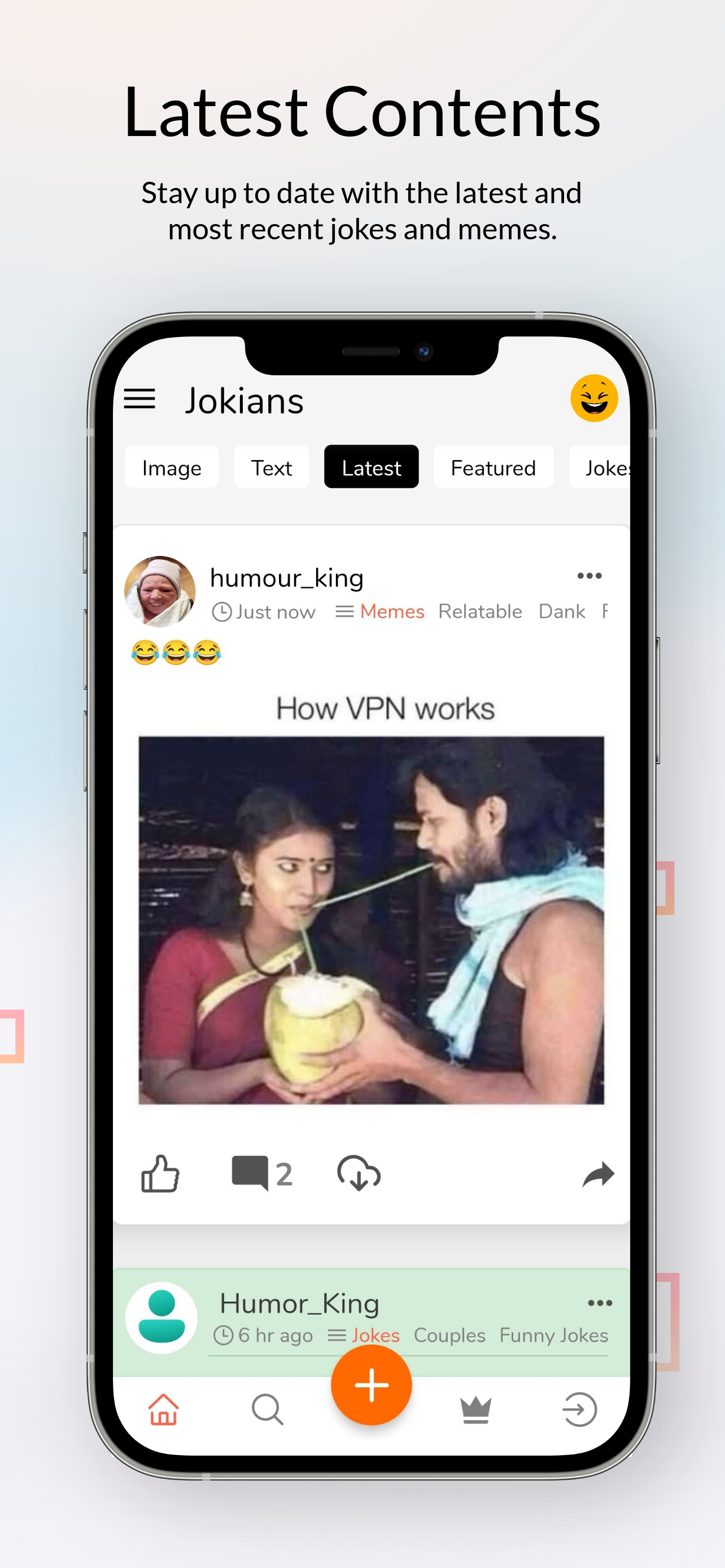Jokians: Jokes, Memes & More (No Ads) | Indus Appstore | Screenshot