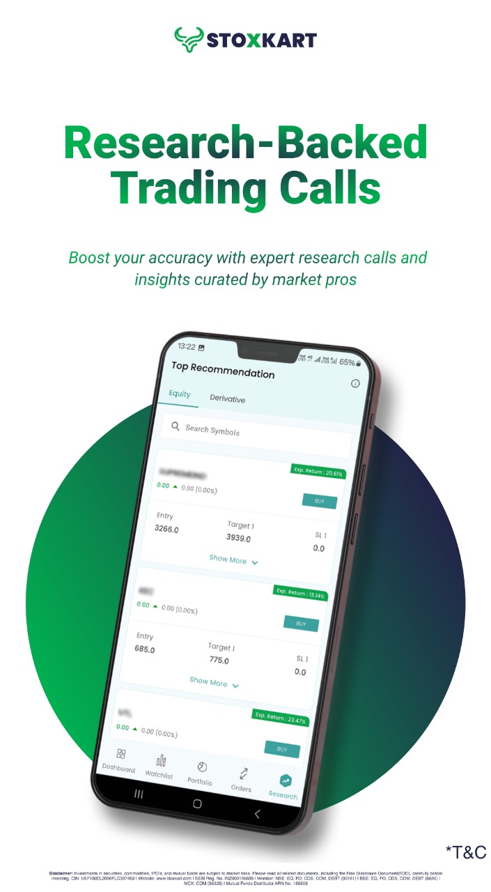 Stoxkart: Stocks & Trading | Indus Appstore | Screenshot