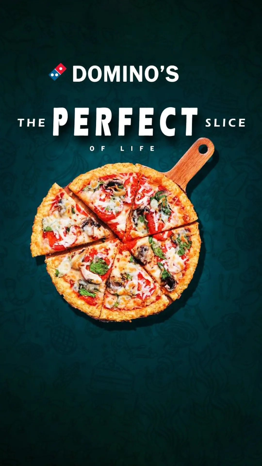 Domino's banner
