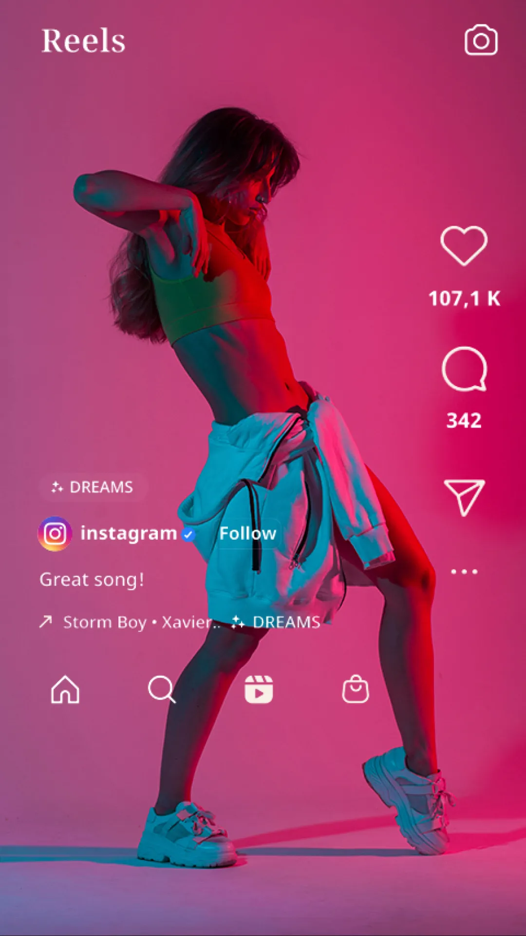 Instagram banner