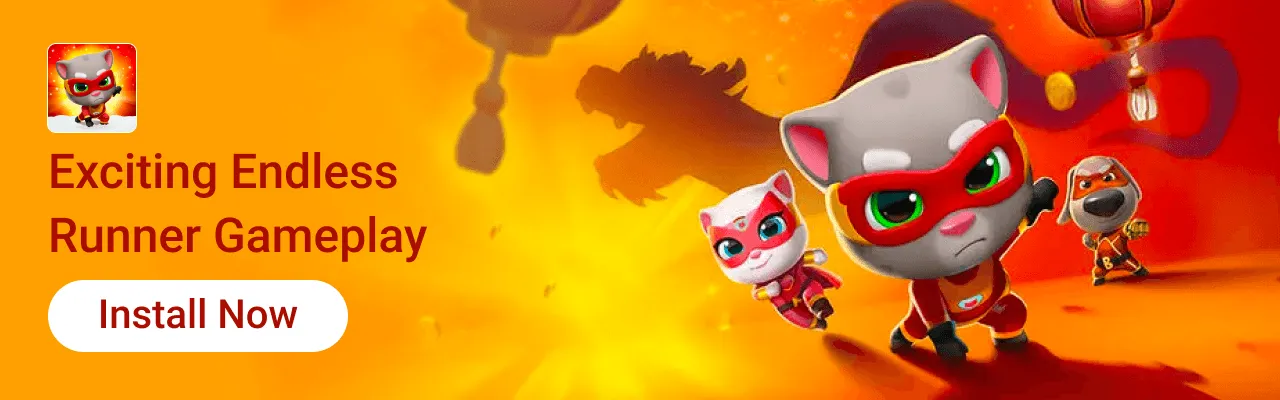 Talking Tom Hero Dash banner