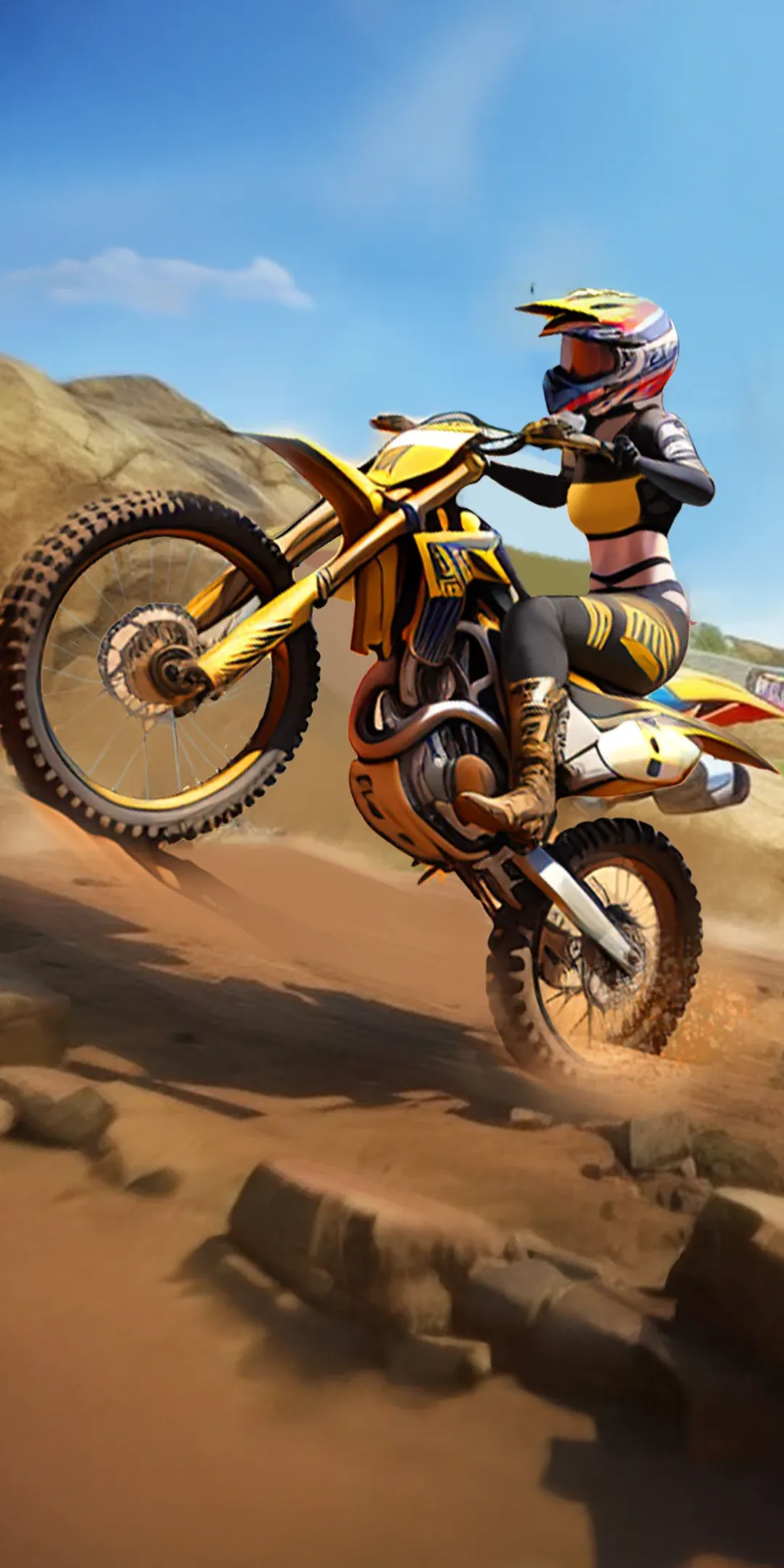 Motocross Bike Racing Game banner
