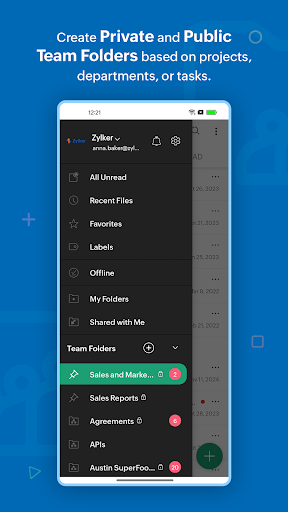 Zoho WorkDrive | Indus Appstore | Screenshot