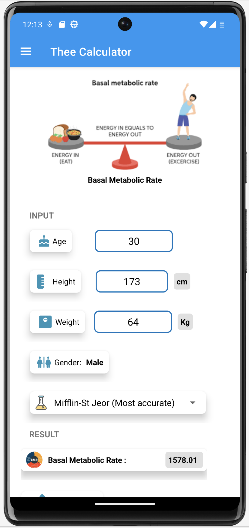 Thee Calculator | Indus Appstore | Screenshot