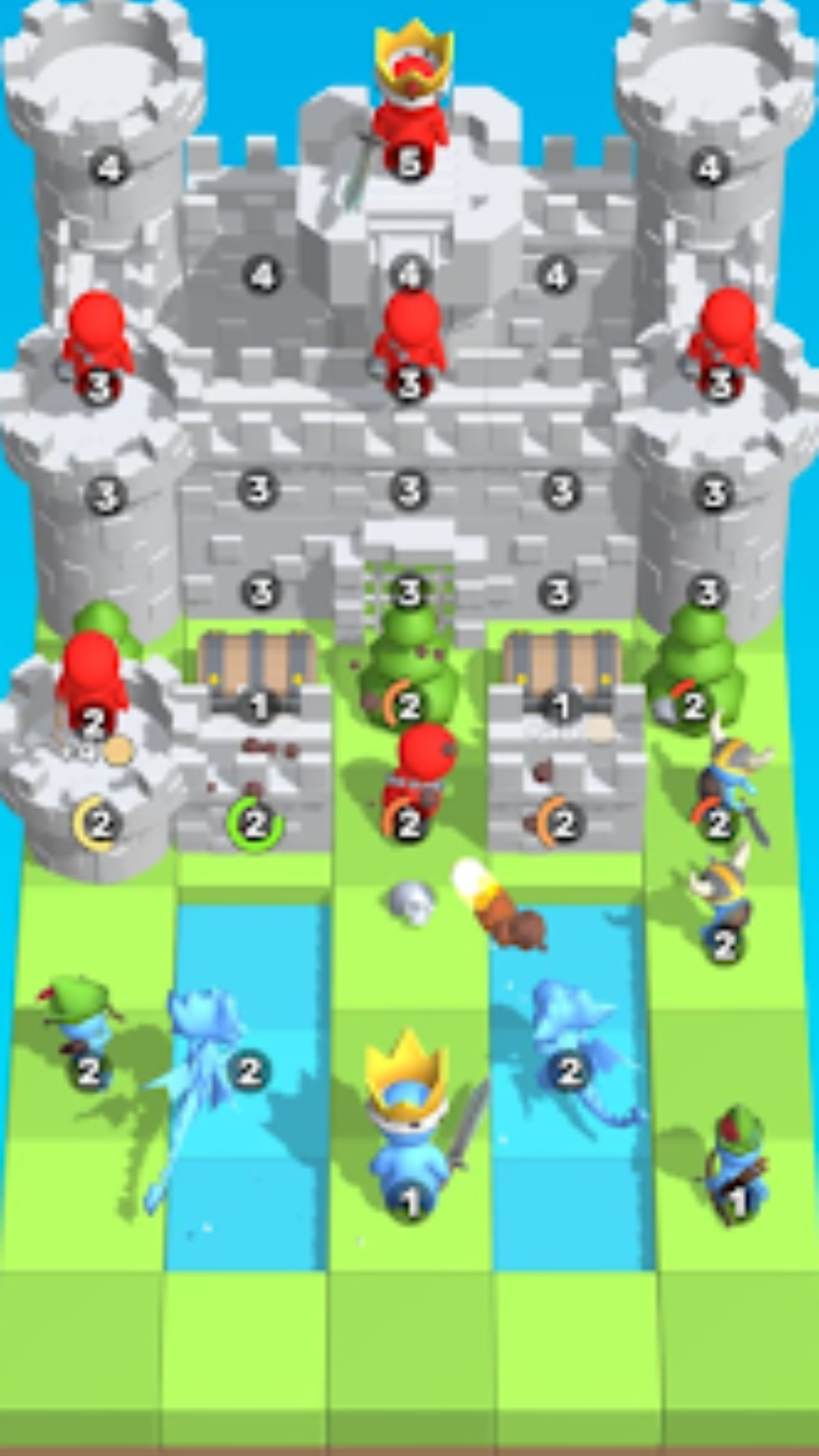 Idle Castle War- Merge Warrior | Indus Appstore | Screenshot