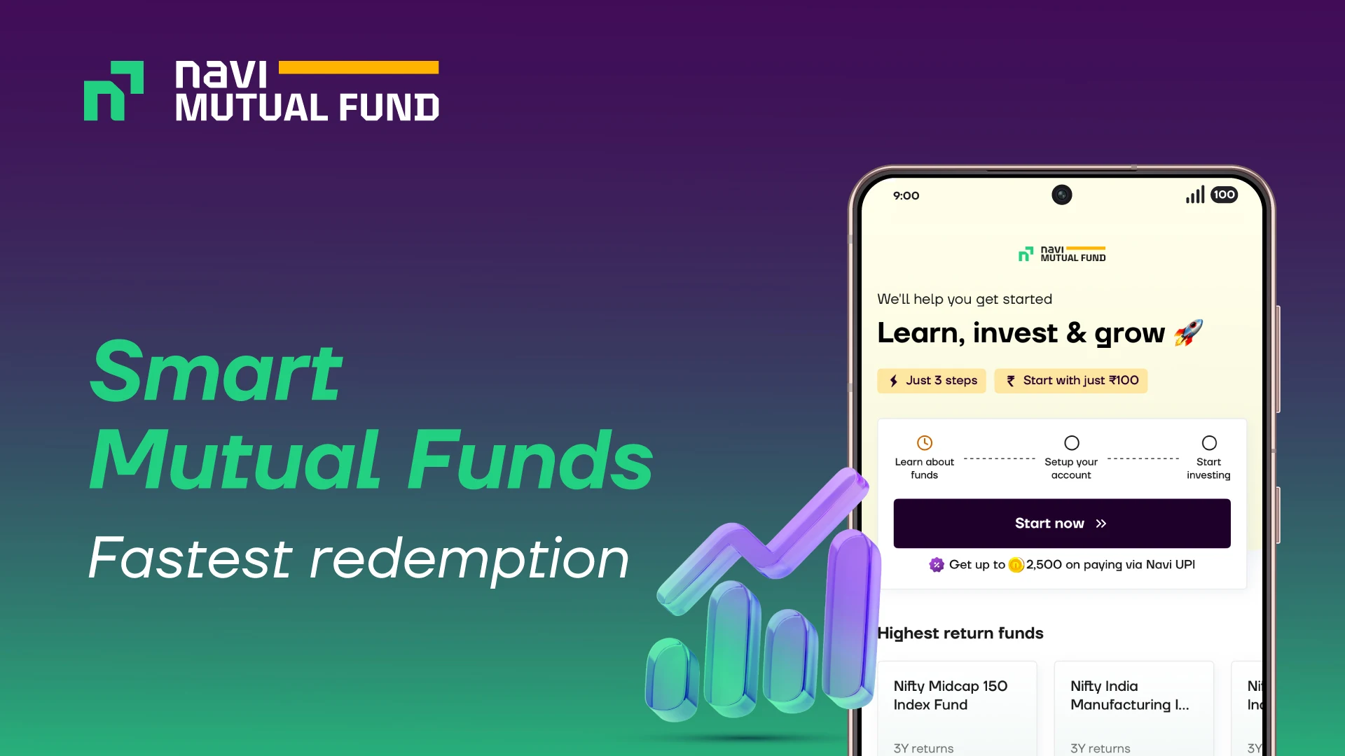 Navi: UPI, Insurance & Loans | Indus Appstore | Screenshot