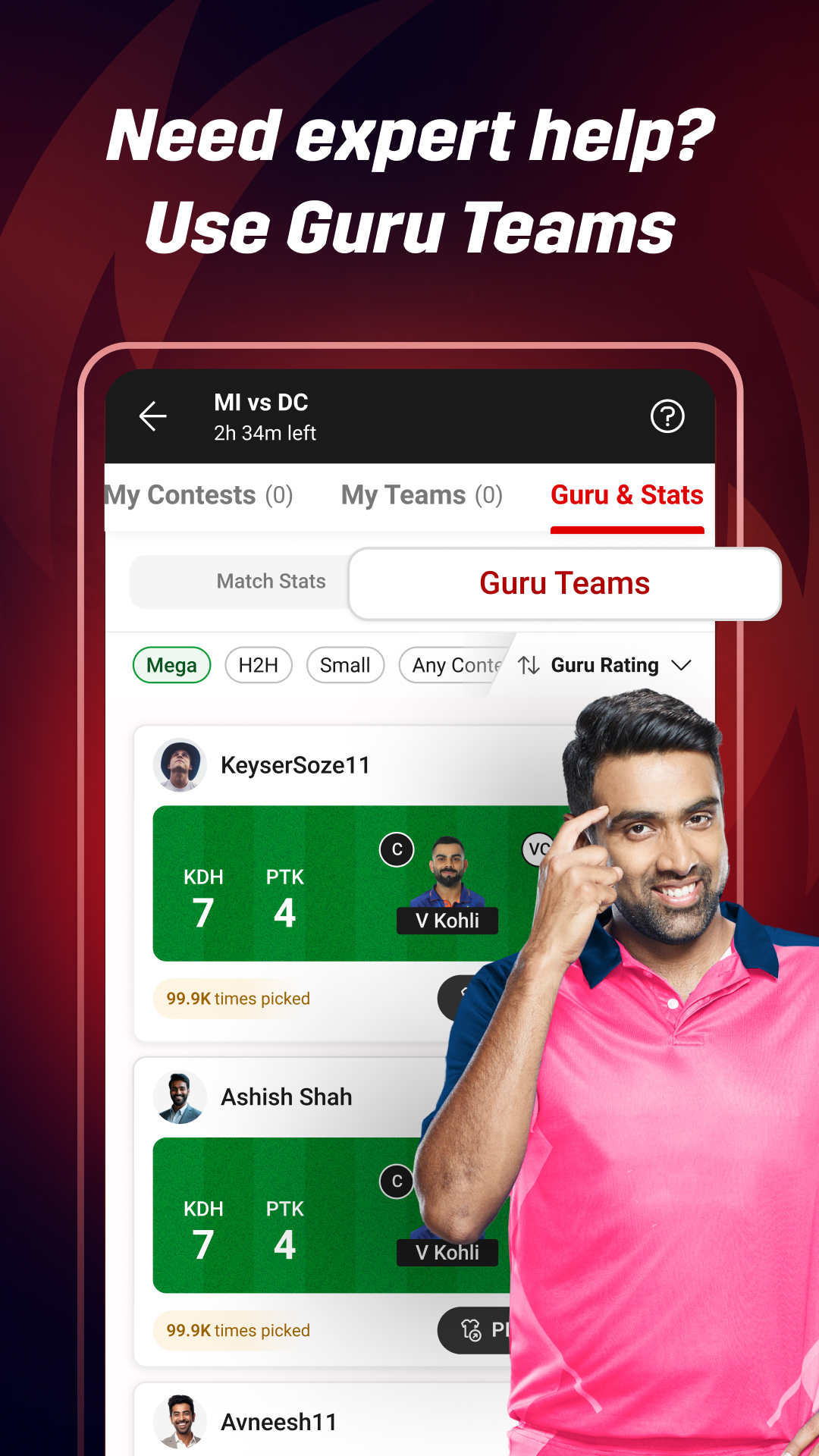 Dream11: Fantasy Cricket App | Indus Appstore | Screenshot