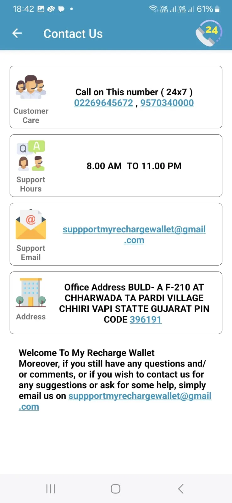 My Recharge Wallet | Indus Appstore | Screenshot