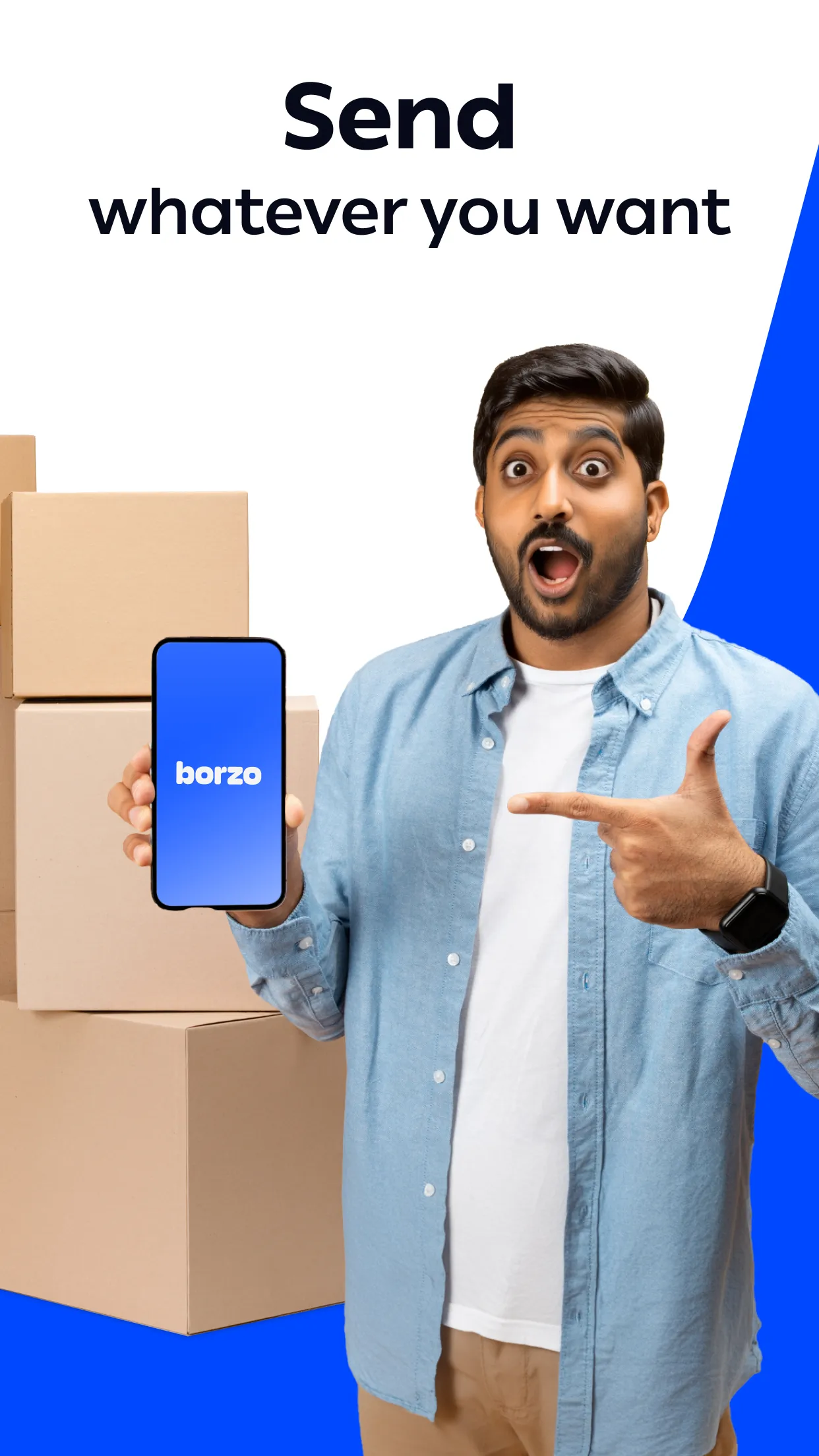 Borzo: Parcel Delivery App | Indus Appstore | Screenshot