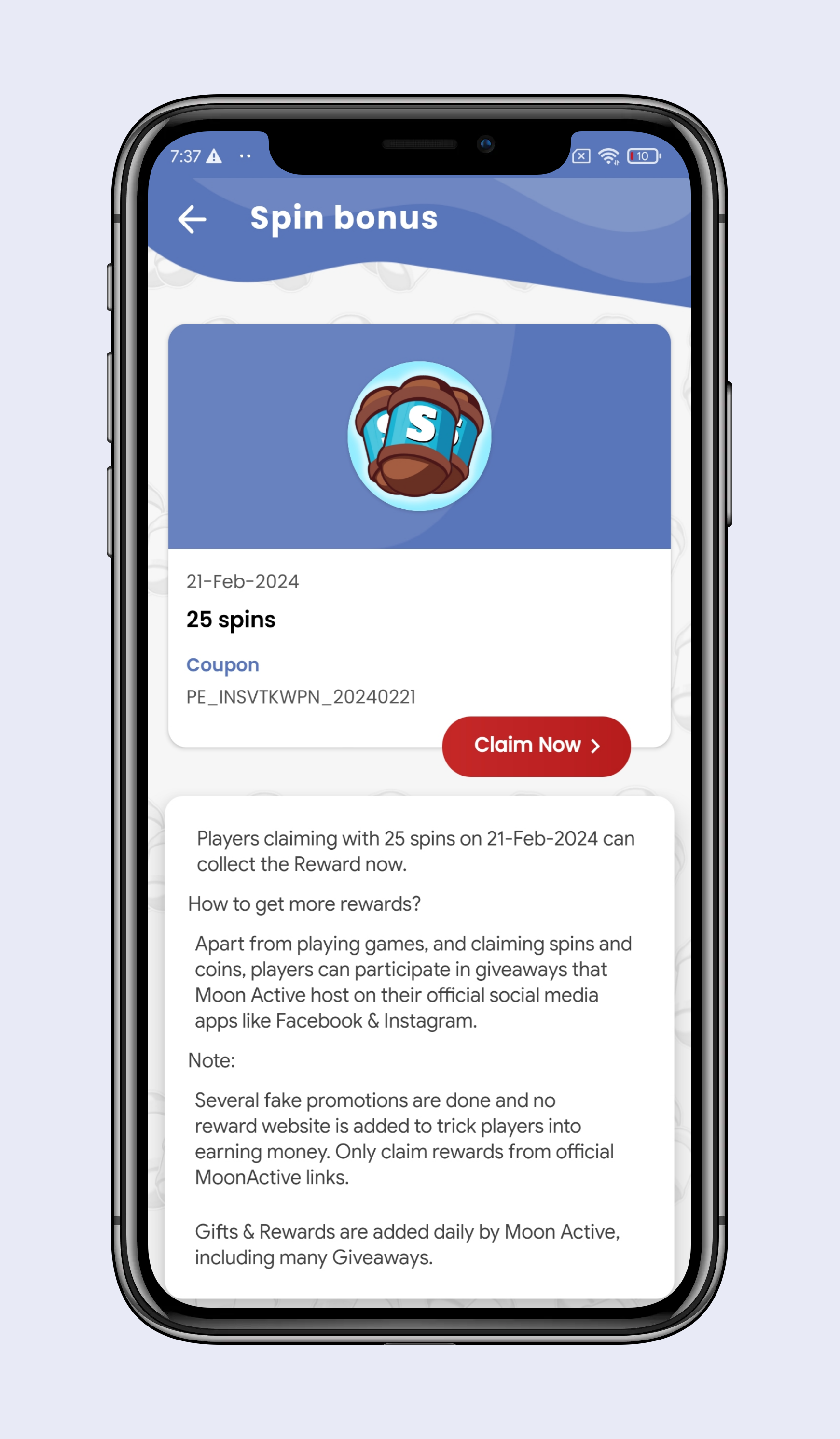 SpinHub - Coin Master Spins | Indus Appstore | Screenshot