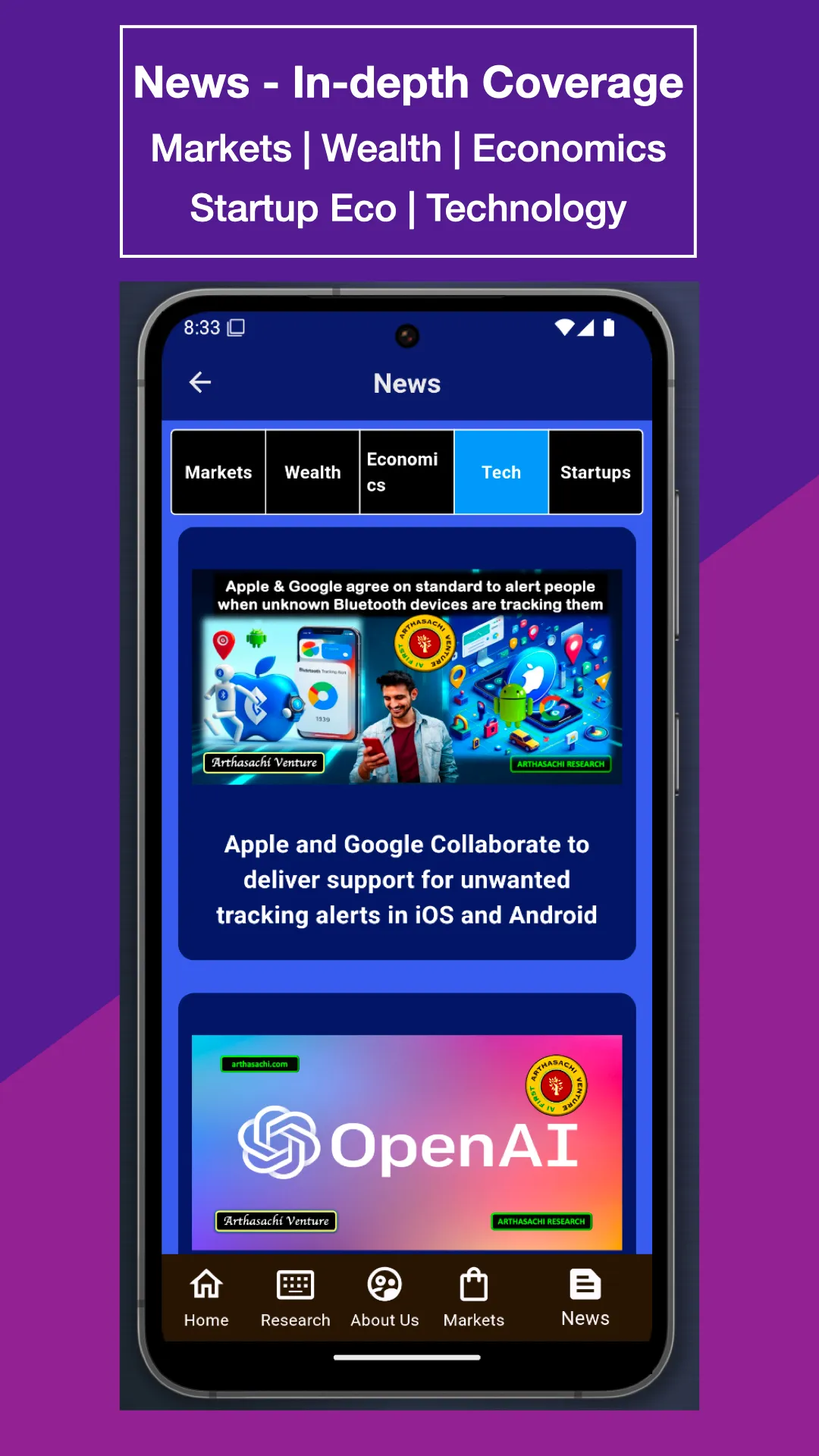 Arthasachi Venture Wealth | Indus Appstore | Screenshot