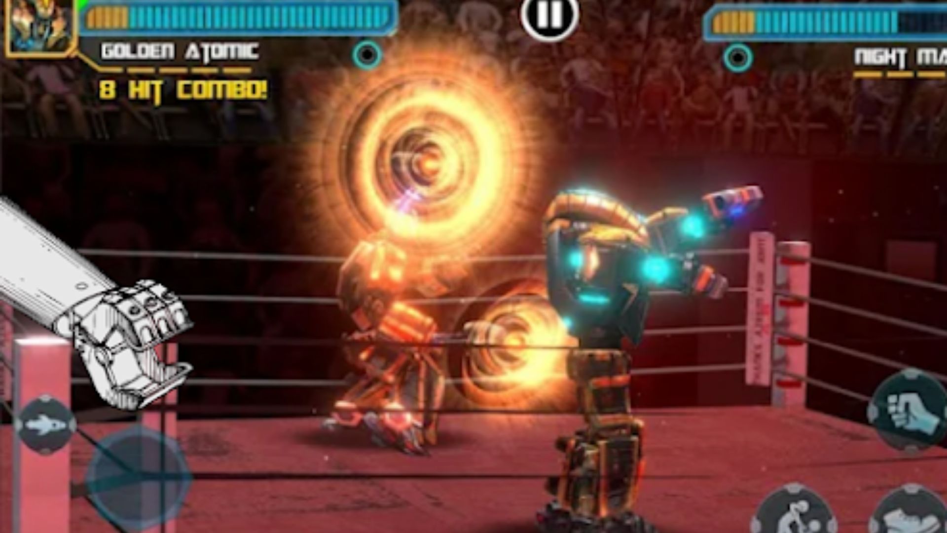 Robot Ring Fight Wrestling | Indus Appstore | Screenshot