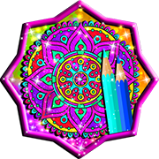 Mandala Coloring Bookapp icon