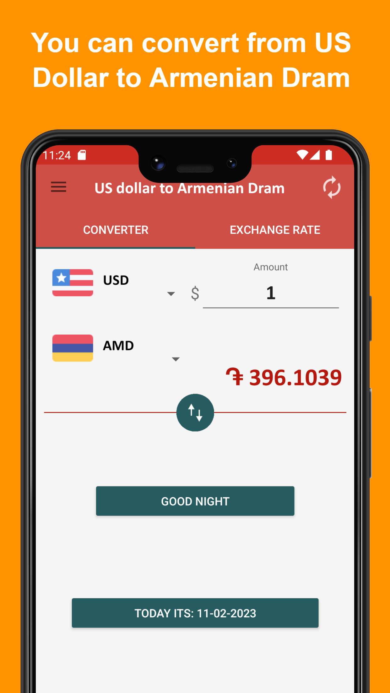 US dollar to Armenian dram | Indus Appstore | Screenshot