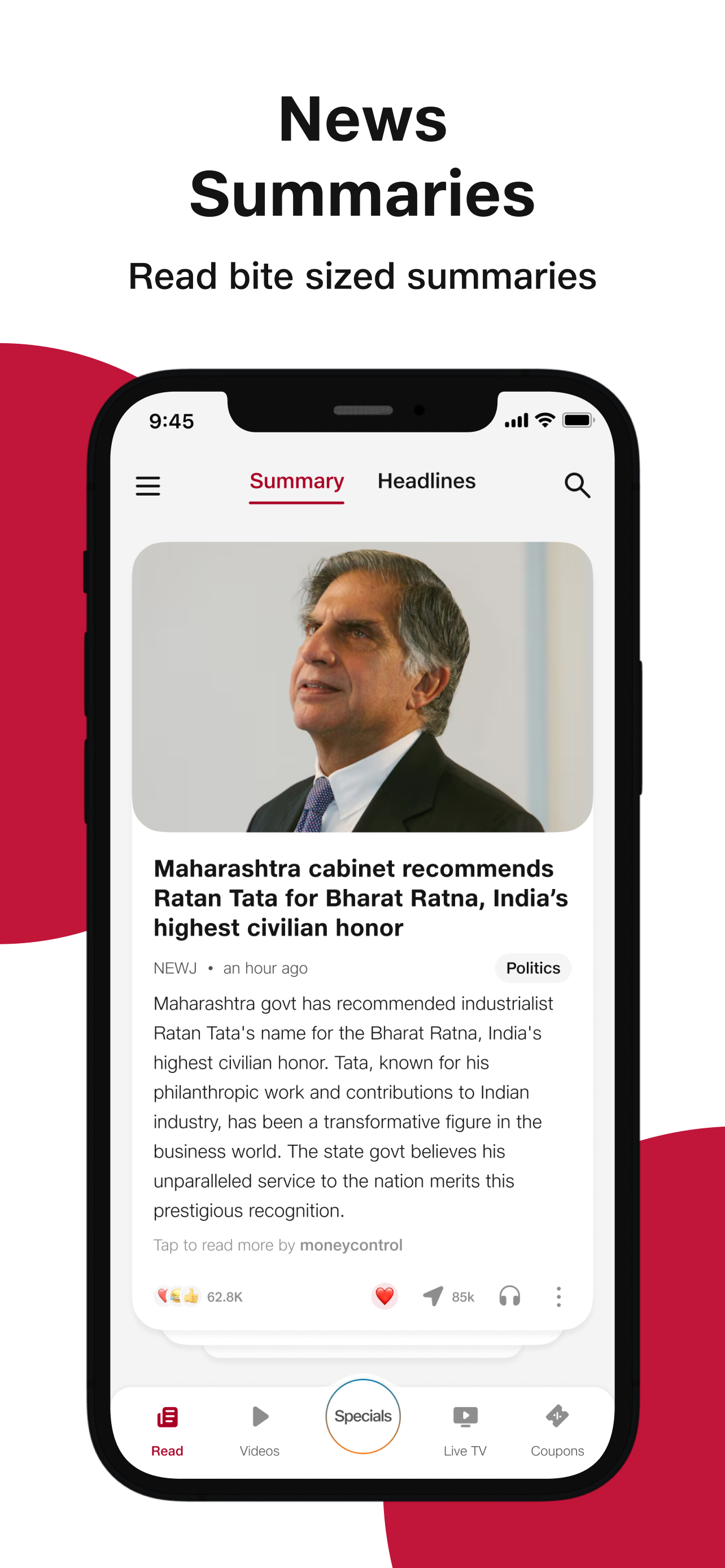 JioNews | Indus Appstore | Screenshot