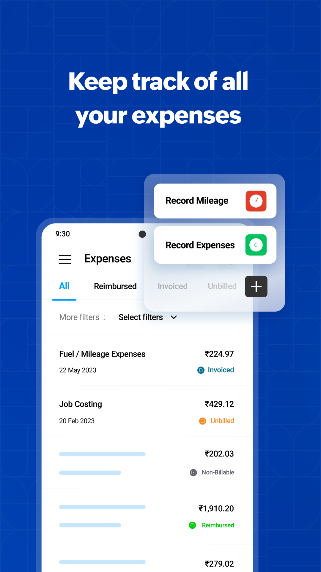 Zoho Invoice - Invoicing App | Indus Appstore | Screenshot