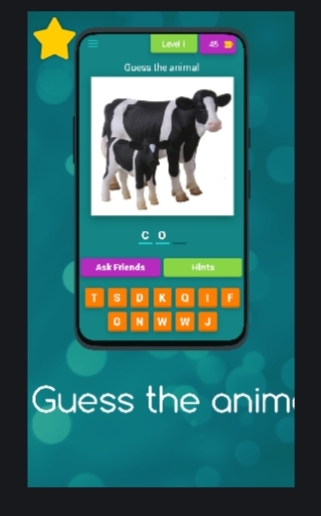 Guess the Animal Trivia Quiz | Indus Appstore | Screenshot