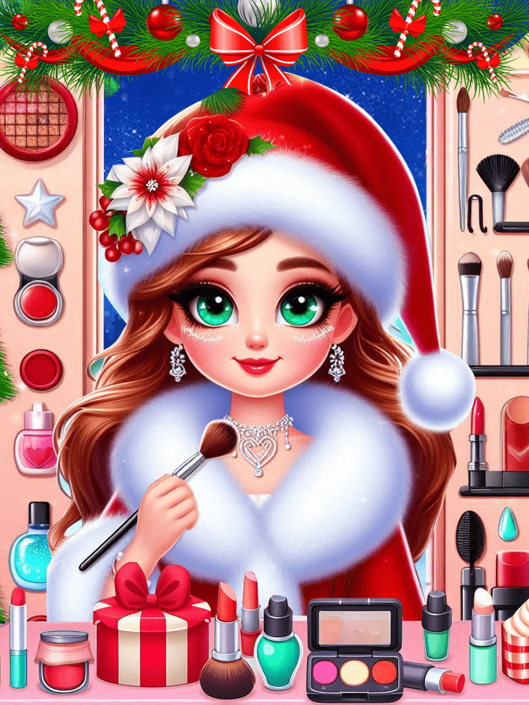 Christmas Dress Up Game For Girls - Christmas Games | Indus Appstore | Screenshot