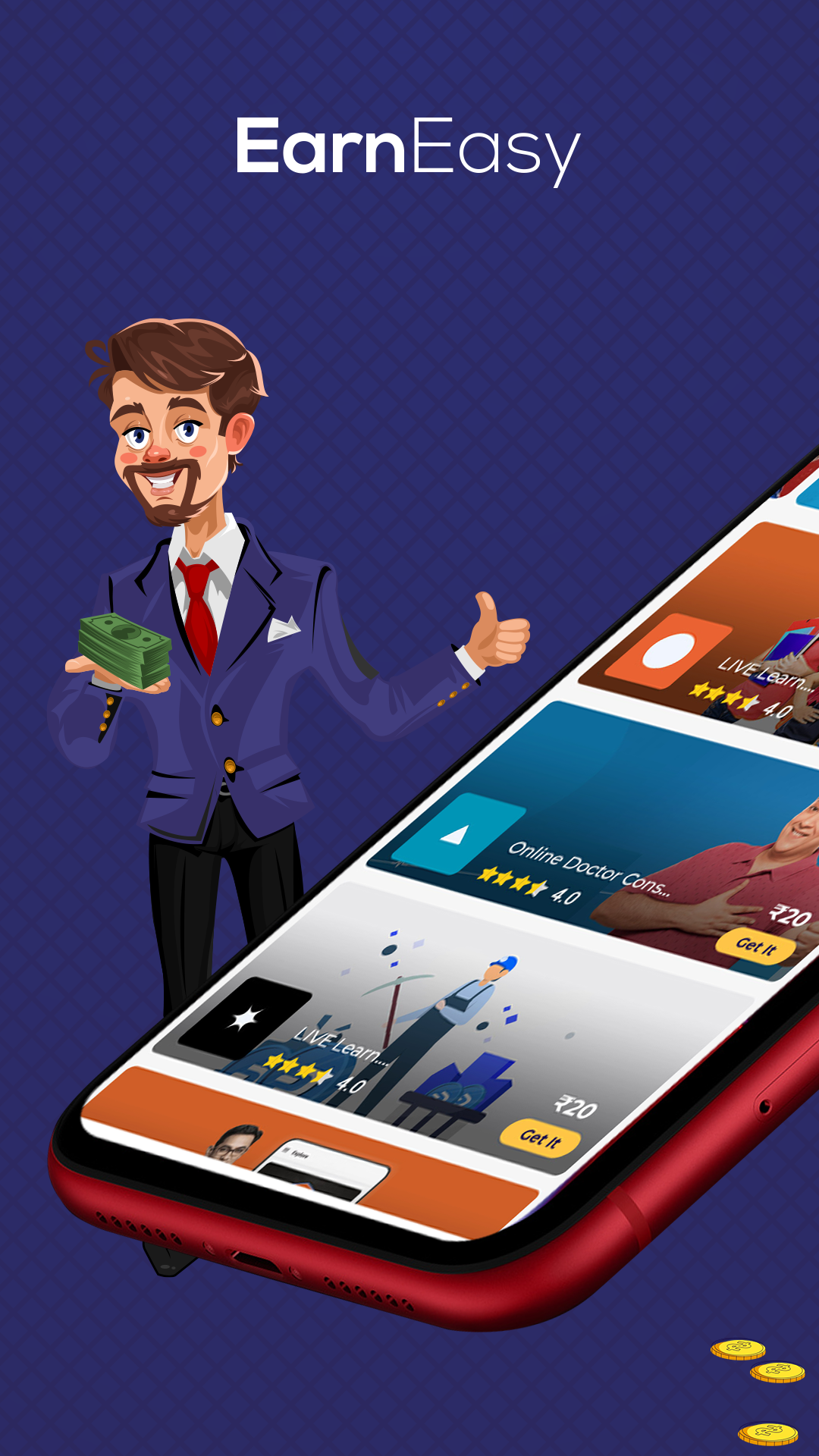 EarnEasy : Get Cash in 24 hrs | Indus Appstore | Screenshot
