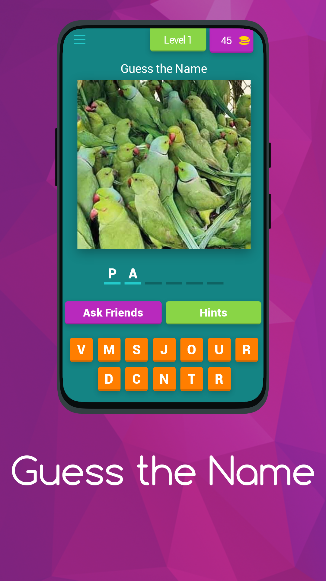 Name Guessing Challenge | Indus Appstore | Screenshot