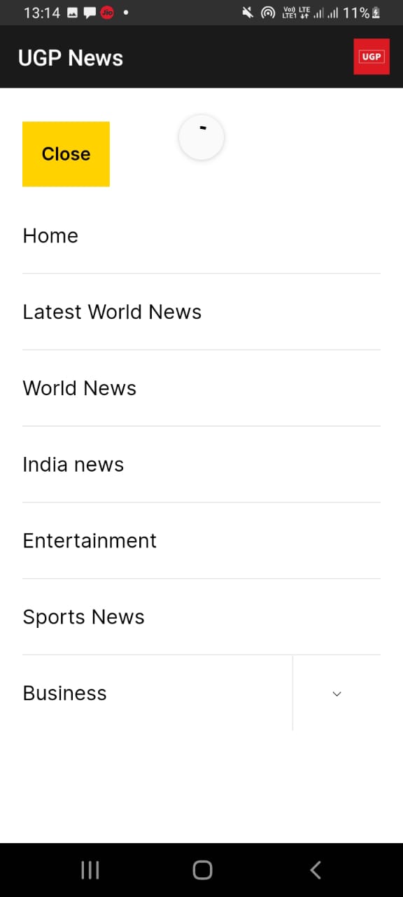 UGP News -Latest World News | Indus Appstore | Screenshot