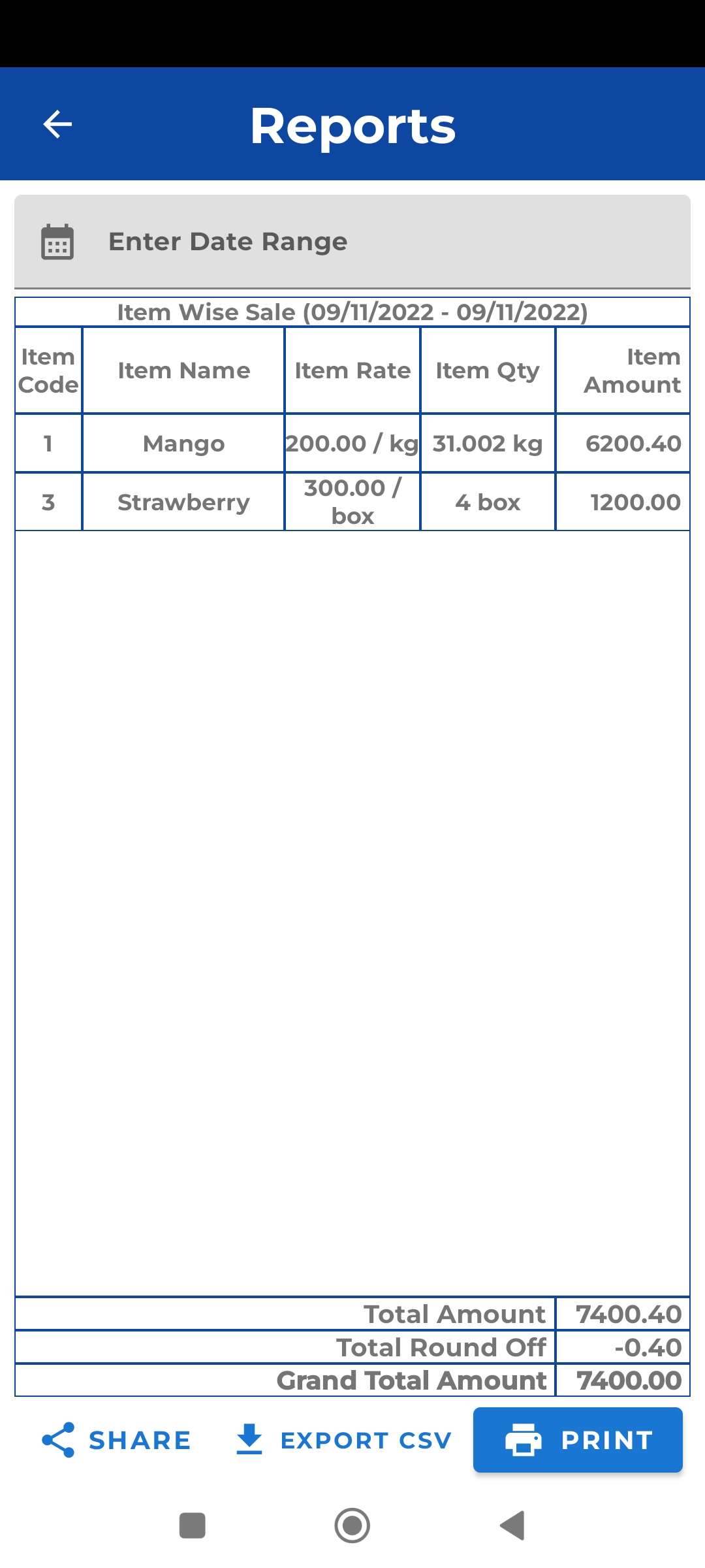 Eazy Billing App for Invoicing | Indus Appstore | Screenshot