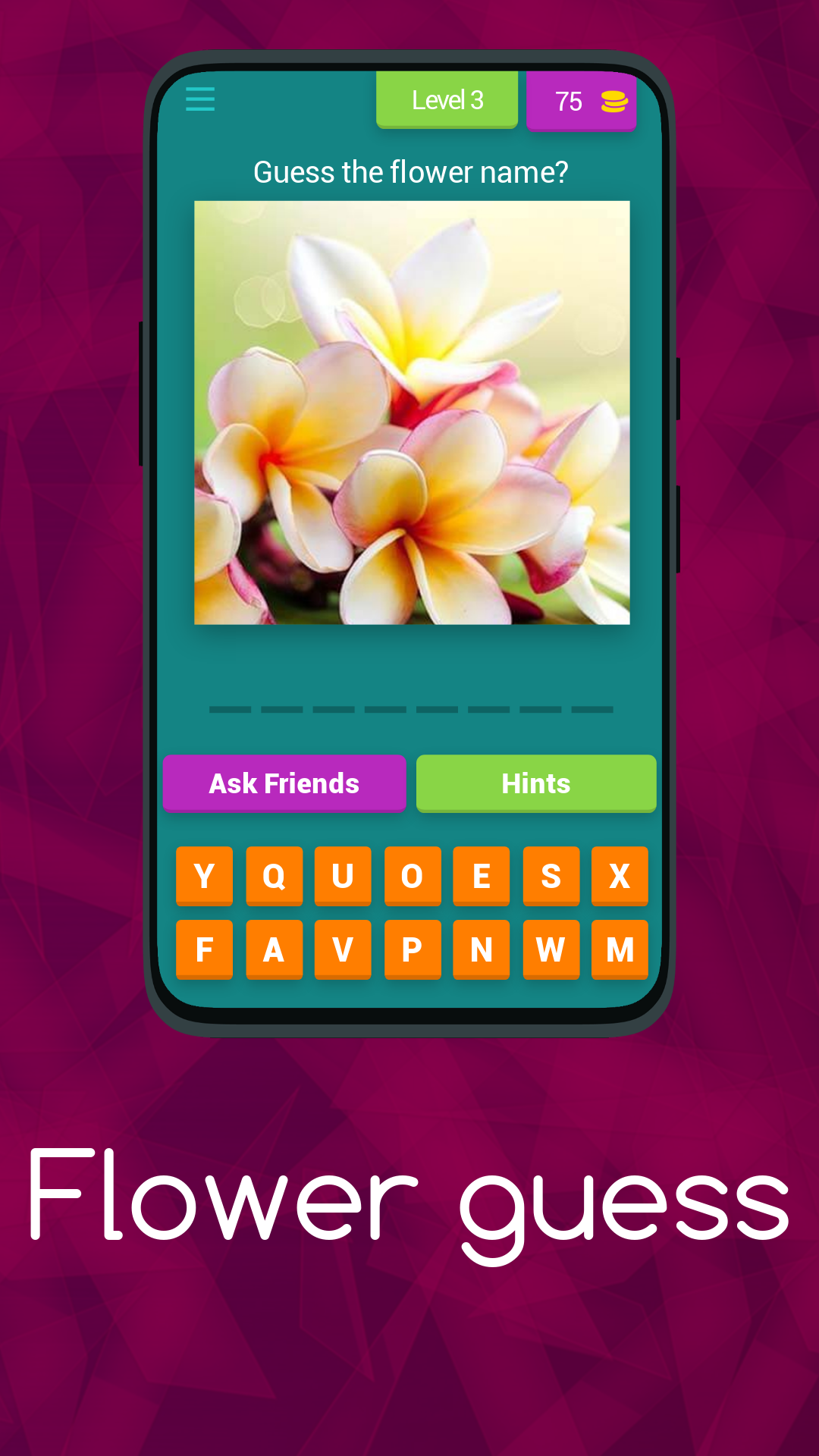 Flower guess | Indus Appstore | Screenshot