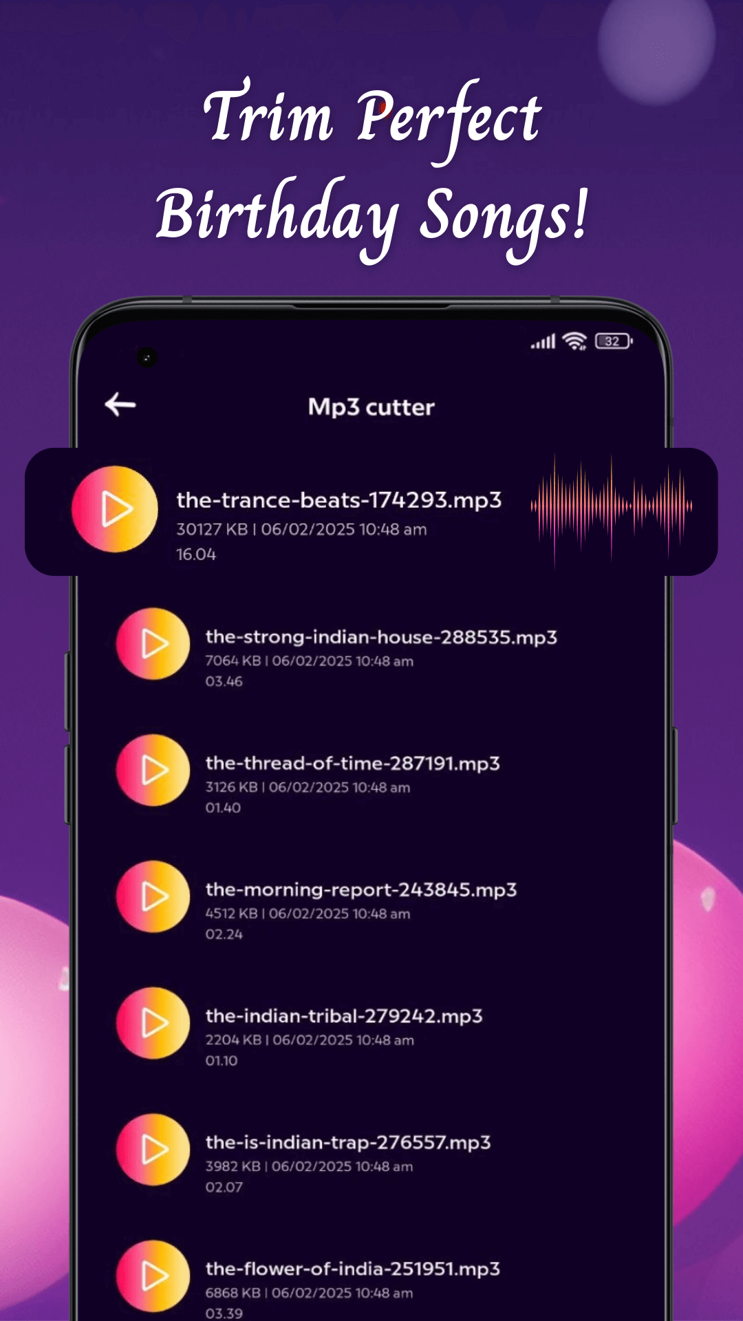 Birthday Video Maker With Song | Indus Appstore | Screenshot