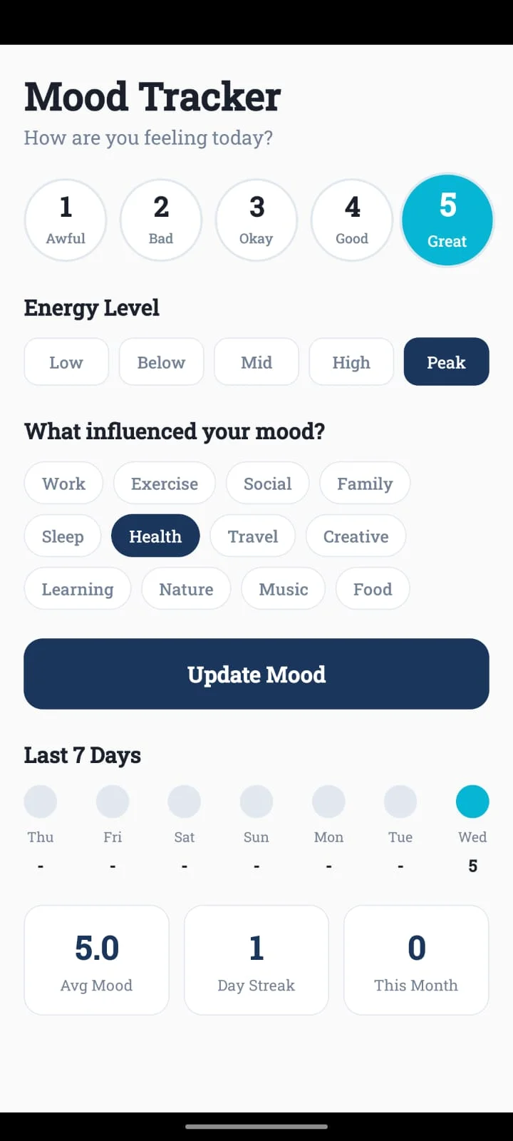 LifeWeeks  | Indus Appstore | Screenshot