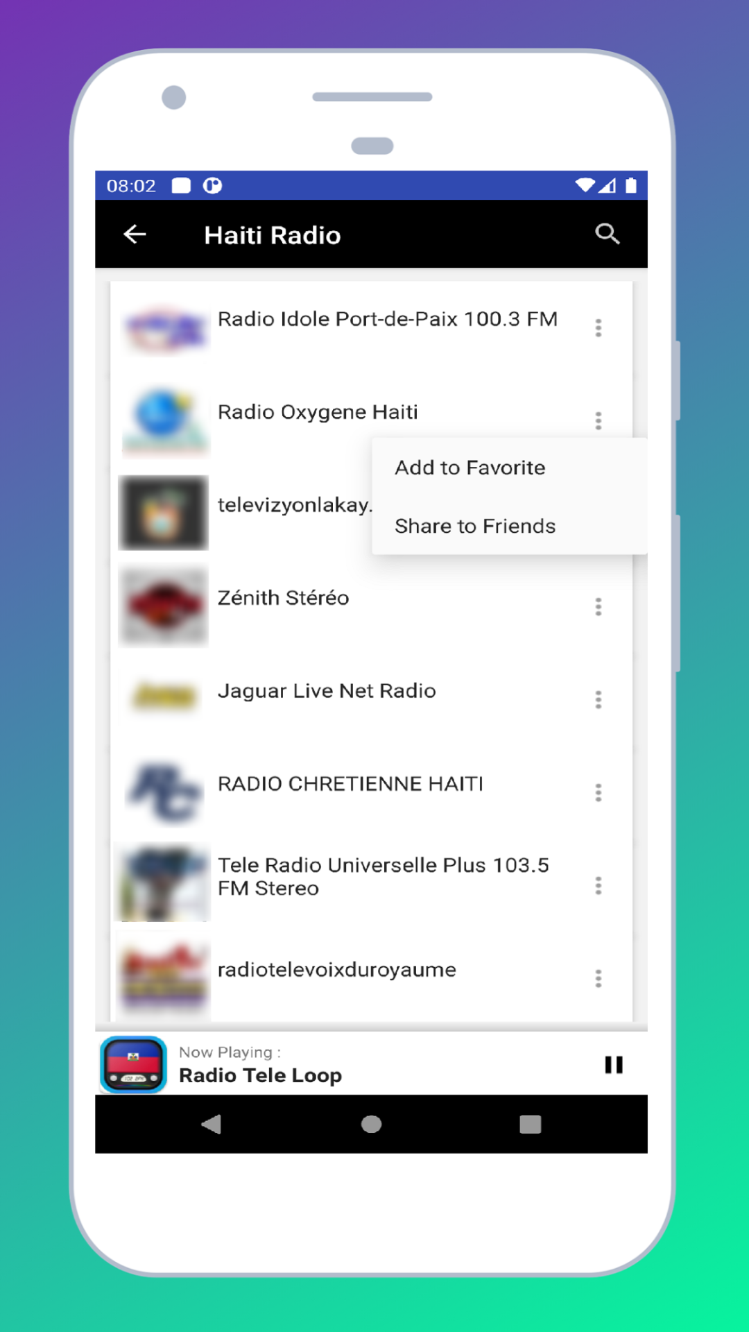 Radio Haiti FM + Radio Online | Indus Appstore | Screenshot