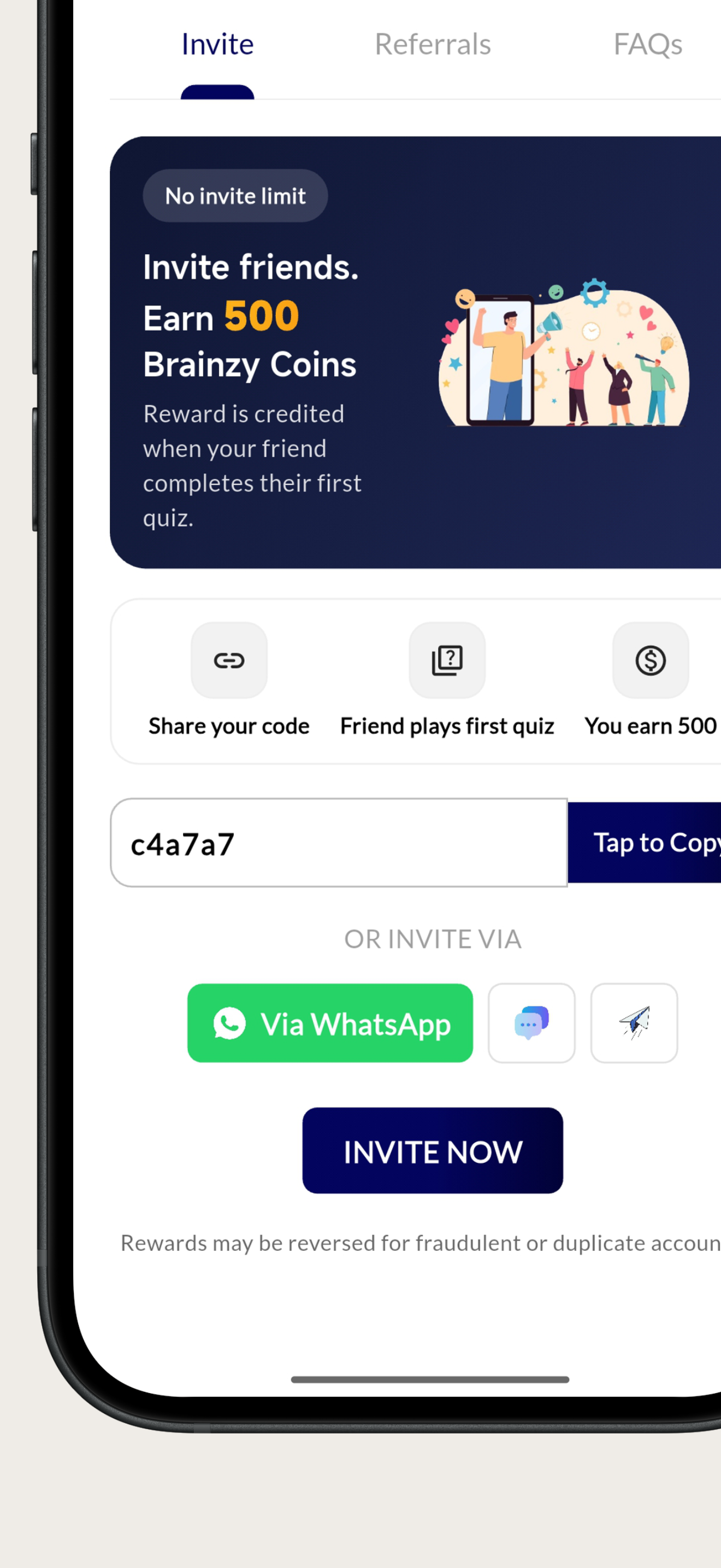 Brainzy : The Game of Minds | Indus Appstore | Screenshot