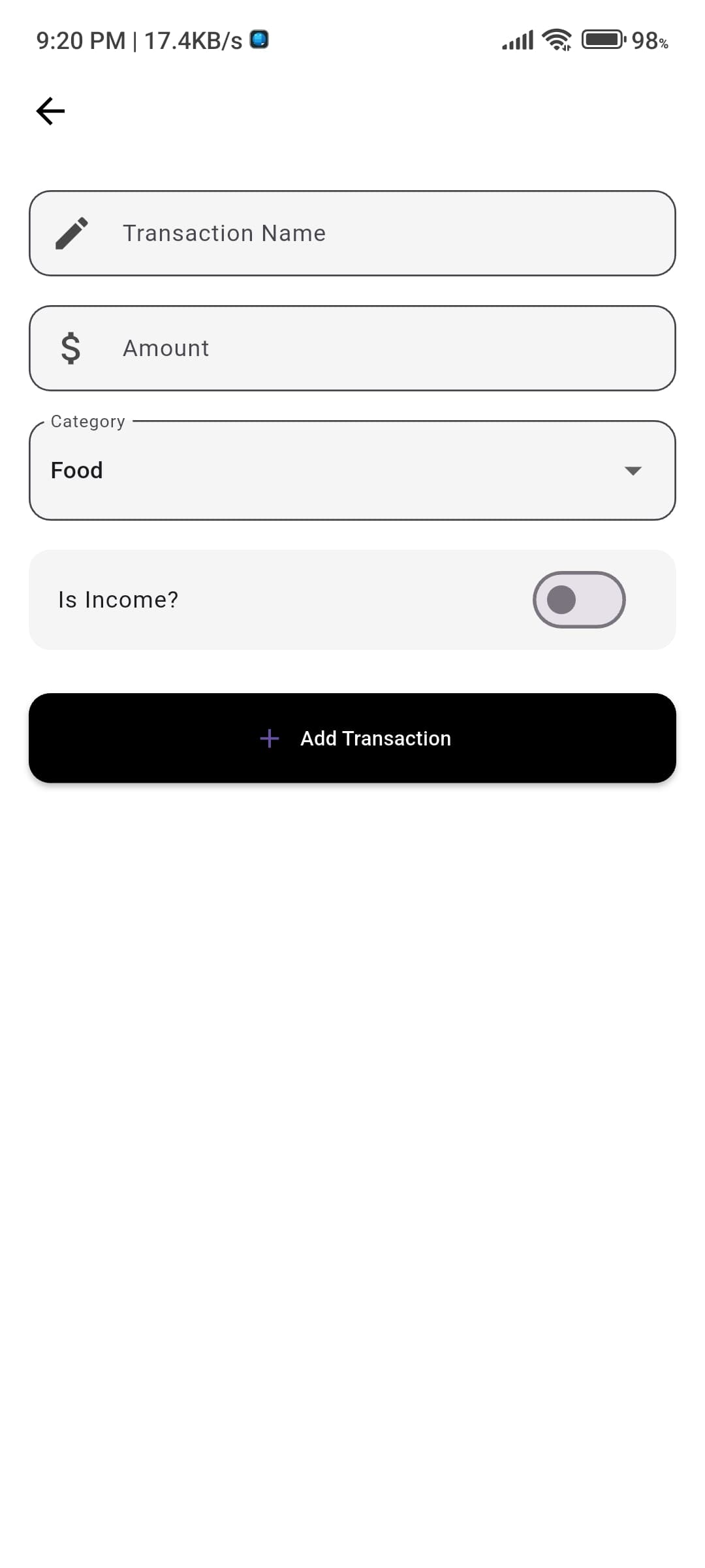 Fin. Tracker | Indus Appstore | Screenshot