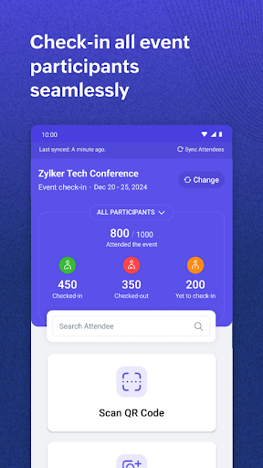 Zoho Backstage for Organizers | Indus Appstore | Screenshot