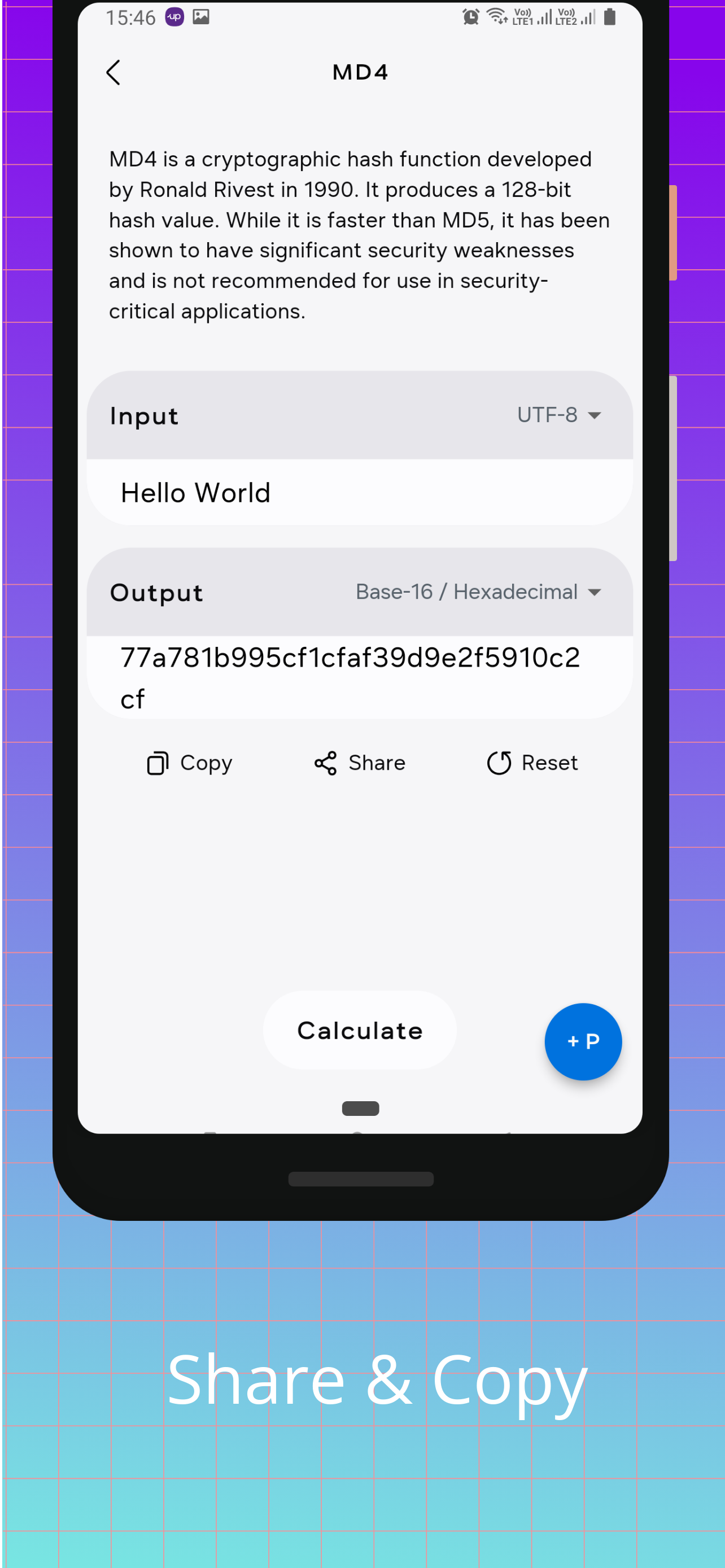 HashX - Hash Generator | Indus Appstore | Screenshot