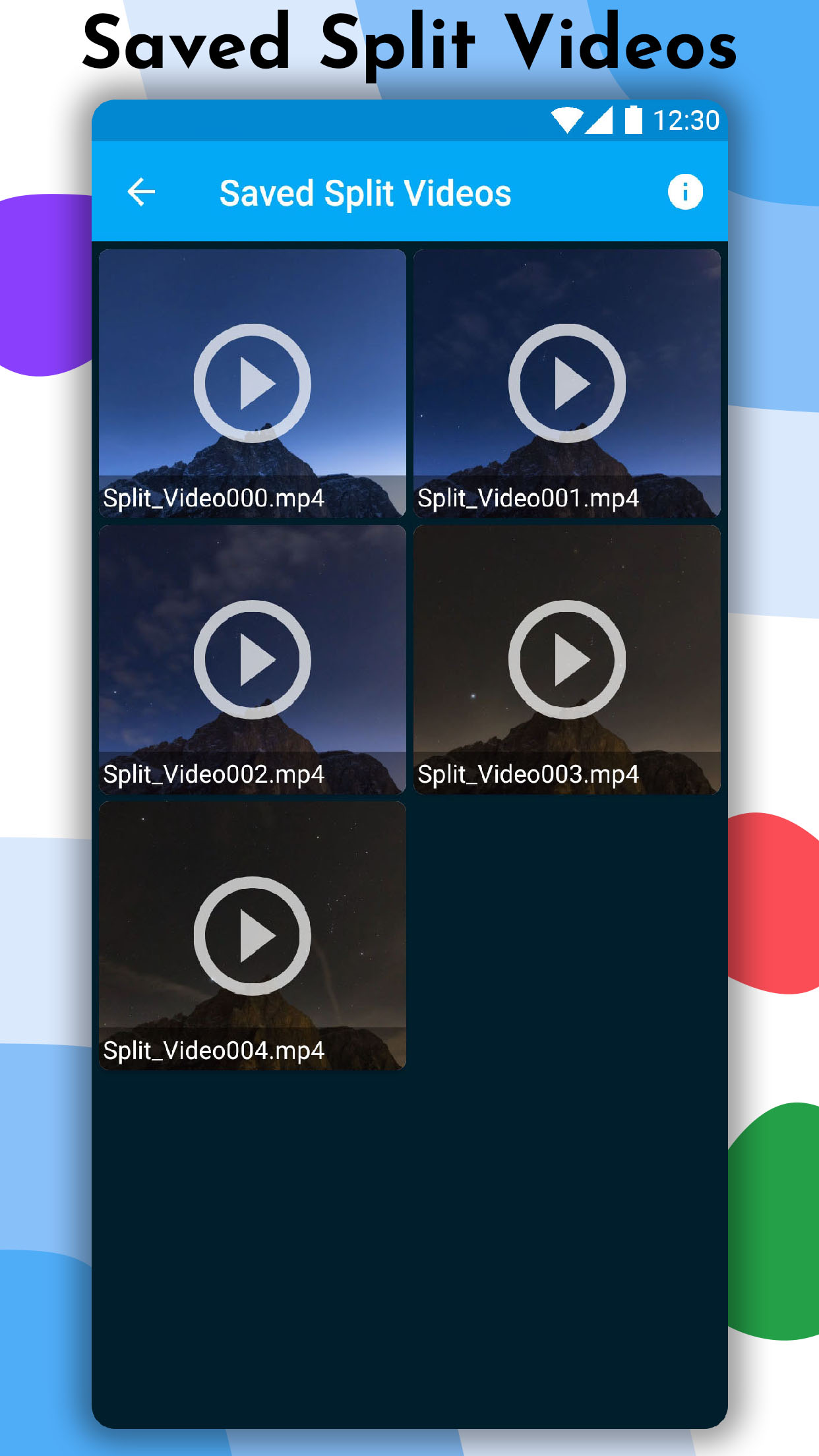 Video Splitter: trim video | Indus Appstore | Screenshot