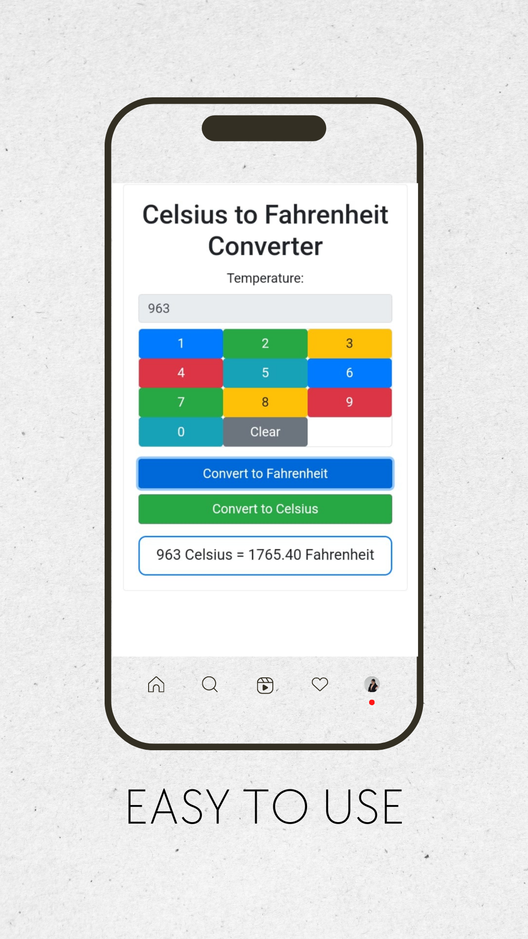 Celsius to Fahrenheit Convert | Indus Appstore | Screenshot