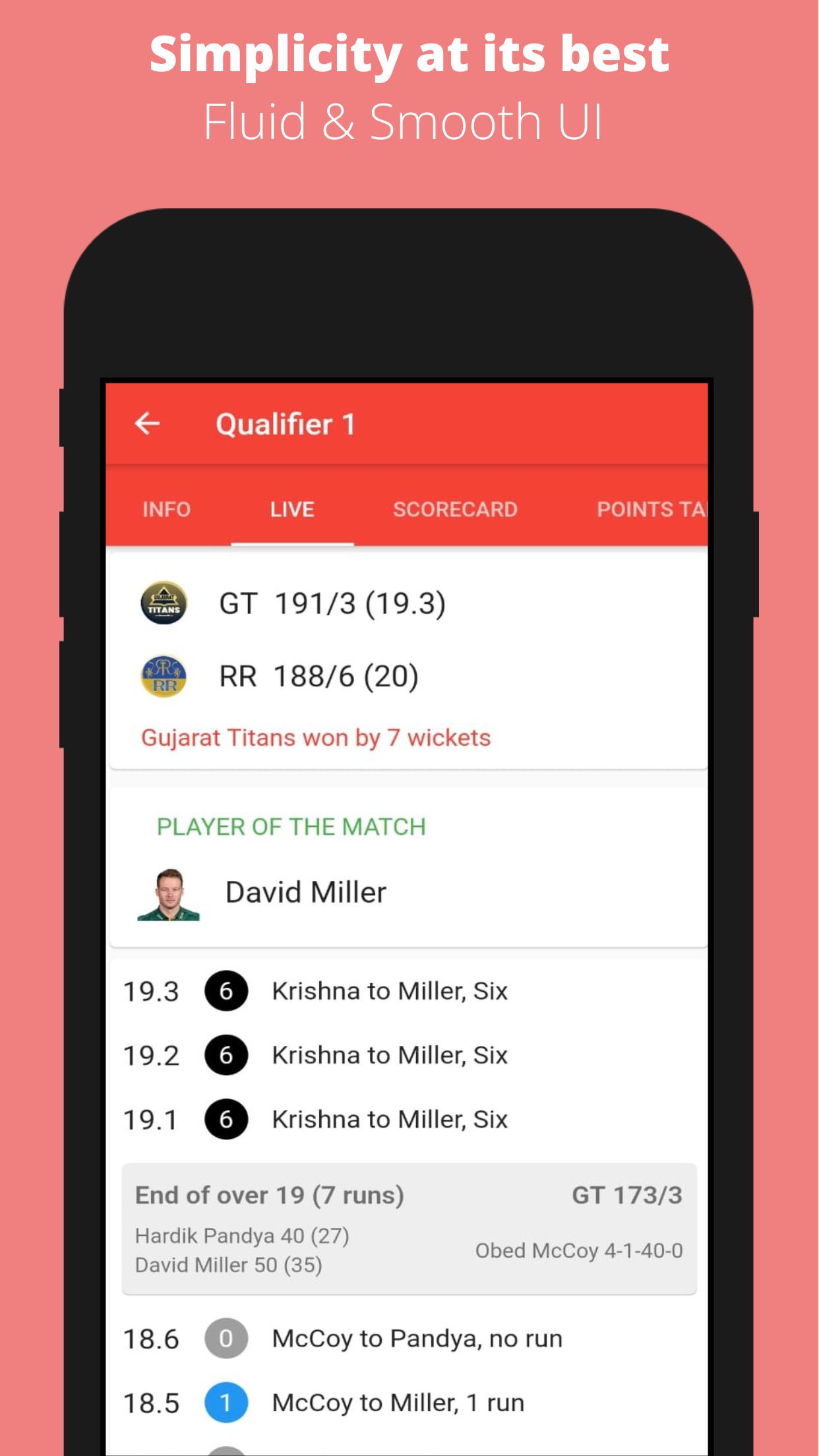 CricRed - Live Cricket Score | Indus Appstore | Screenshot