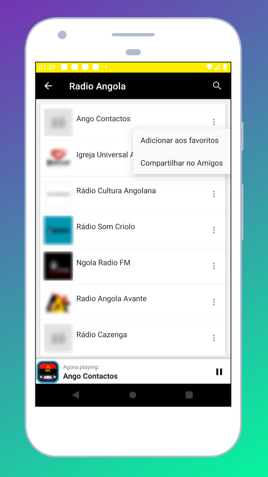 Radio Angola FM + Radio Online | Indus Appstore | Screenshot