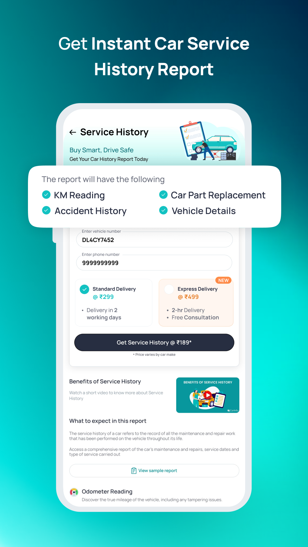 Carinfo | Indus Appstore | Screenshot