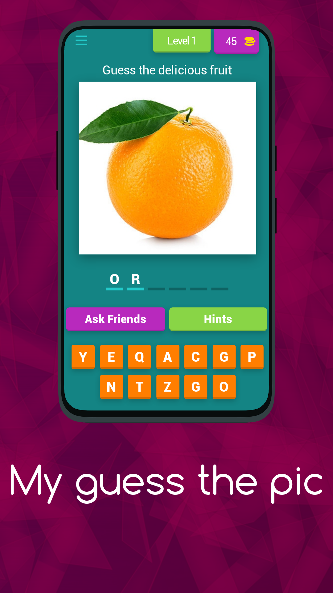 Fruits & vegetables trivia | Indus Appstore | Screenshot