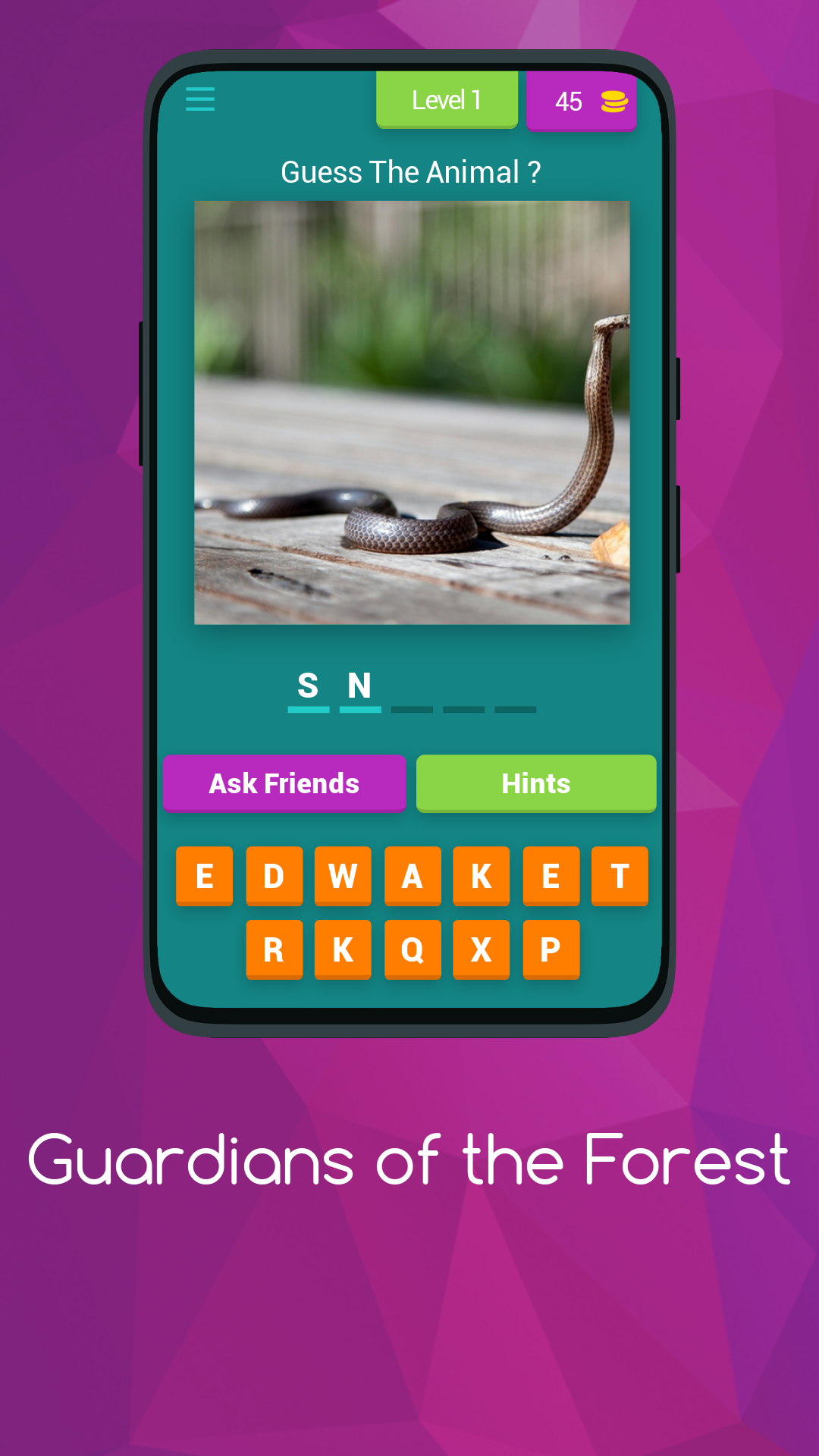 Guess the name  - IQ Games | Indus Appstore | Screenshot