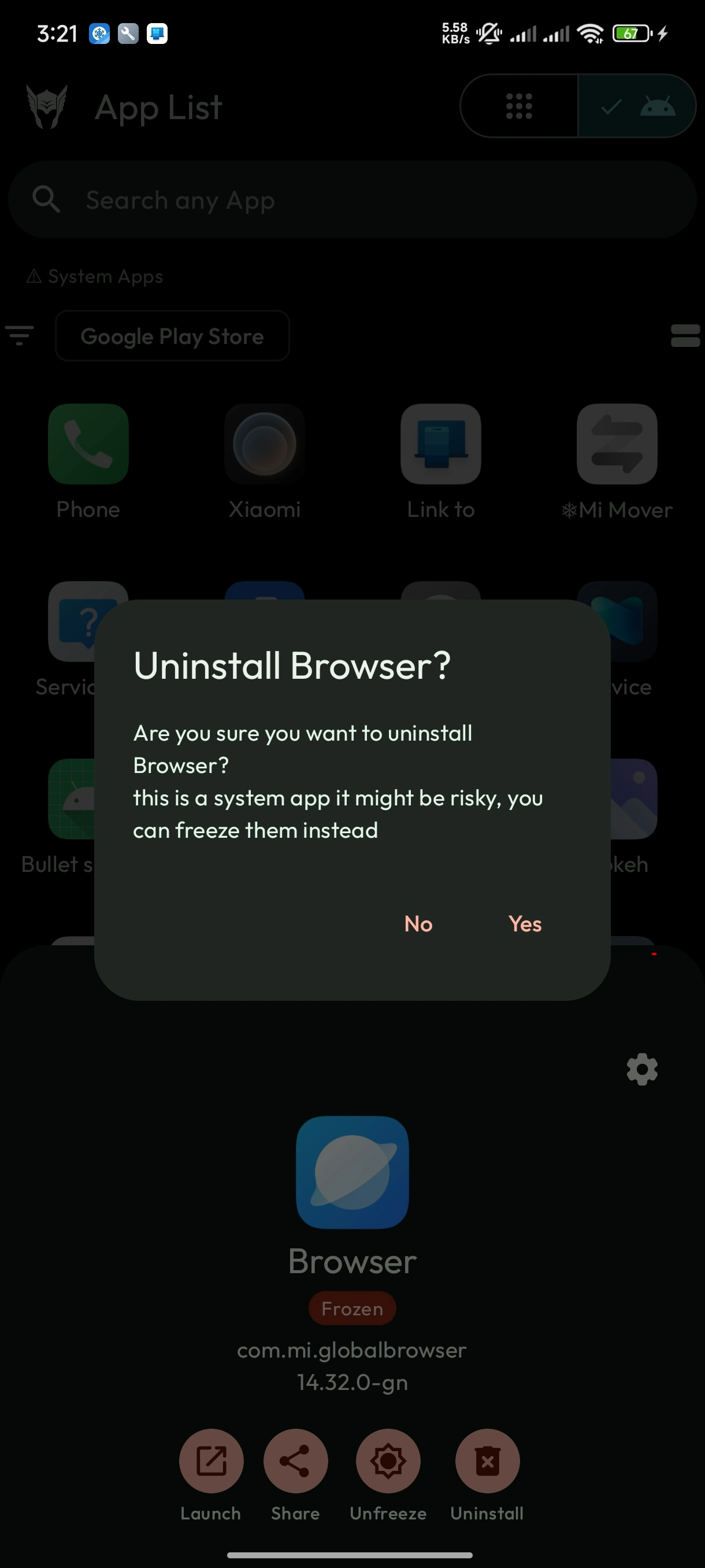 Thor - App Manager | Indus Appstore | Screenshot